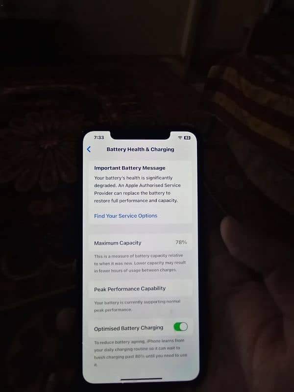 IPHONE X MAX 256GB 5