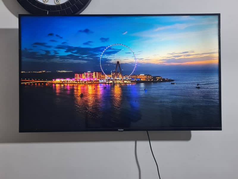 Haier smart Android led tv 43 inch  all ok urgent sell 2