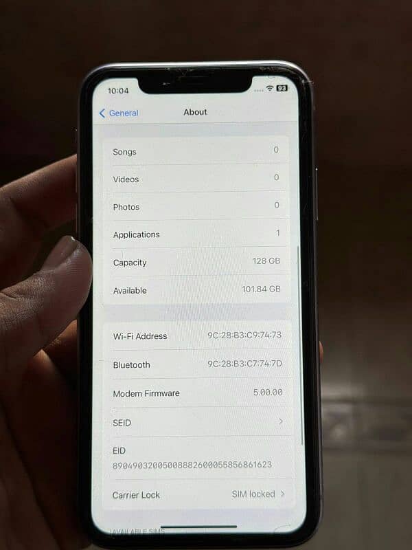 Iphone 11 128 GB JV Non pta 8