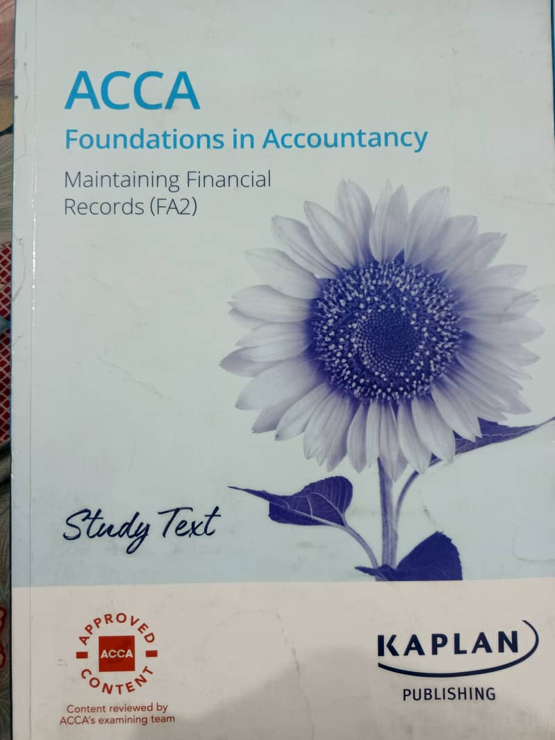 ACCA kaplan FA2 book and kit 1