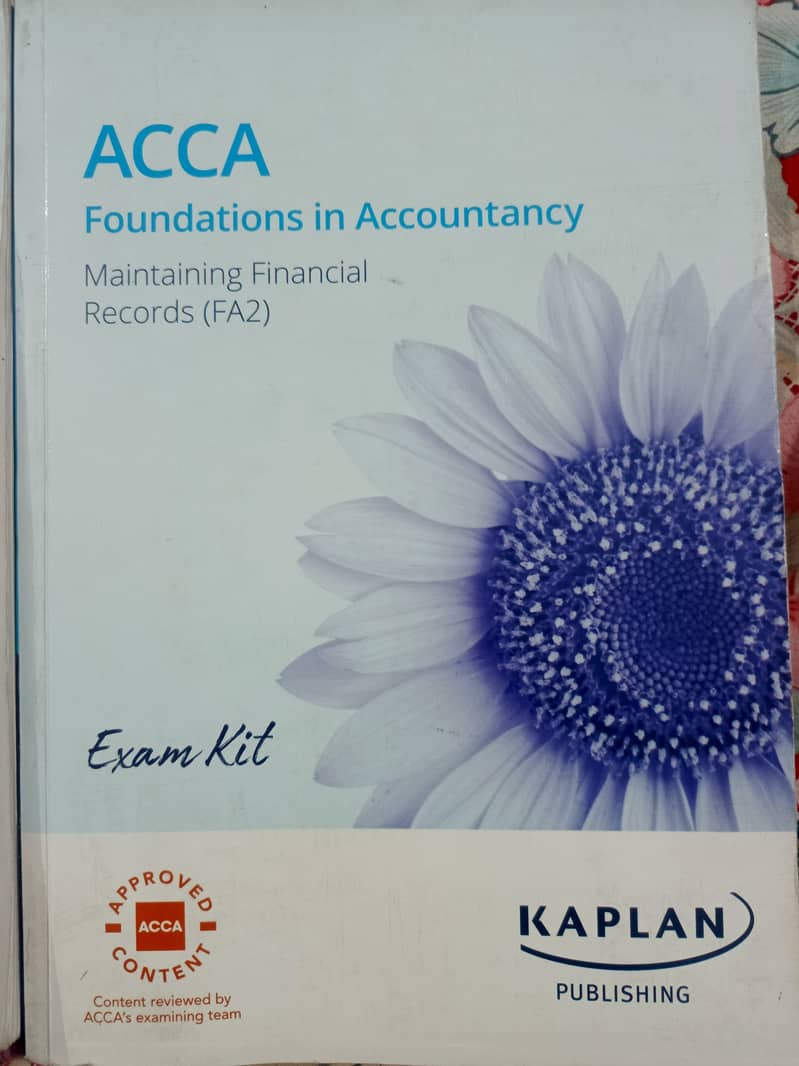 ACCA kaplan FA2 book and kit 2