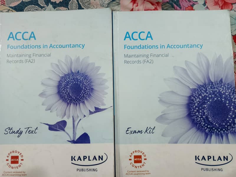 ACCA kaplan FA2 book and kit 3