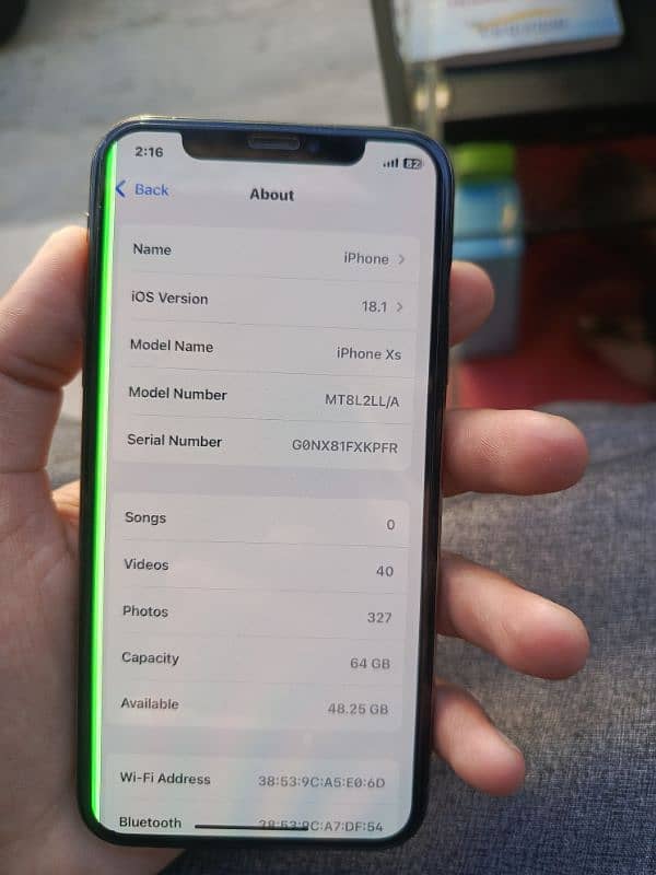 iPhones XS PTA approved 64 GB 5