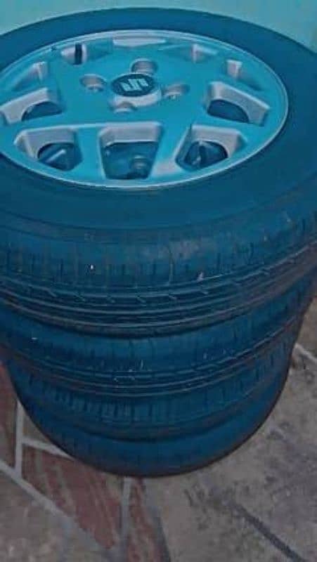 suzuki wagnor rims tyrs 0