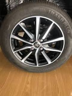 toyota yaris rims tyrs