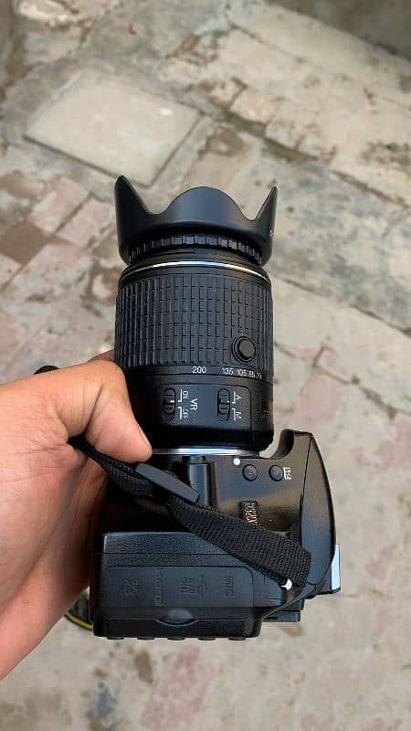 Nikon d3200 with 55 200 zoom lens whatsapp 03274739624 1