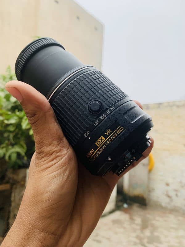 Nikon d3200 with 55 200 zoom lens whatsapp 03274739624 7