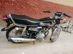 Honda 125 20/22 all Punjab no