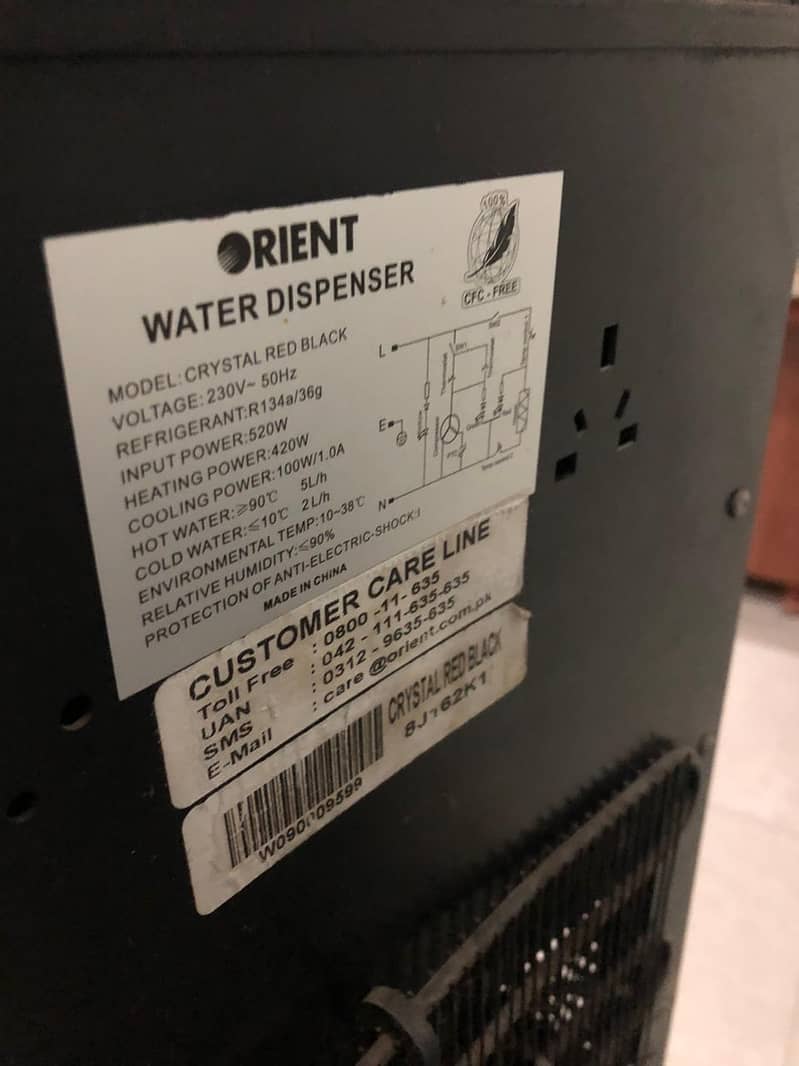 Orient Water Dispenser for Sale – Excellent Condition 1