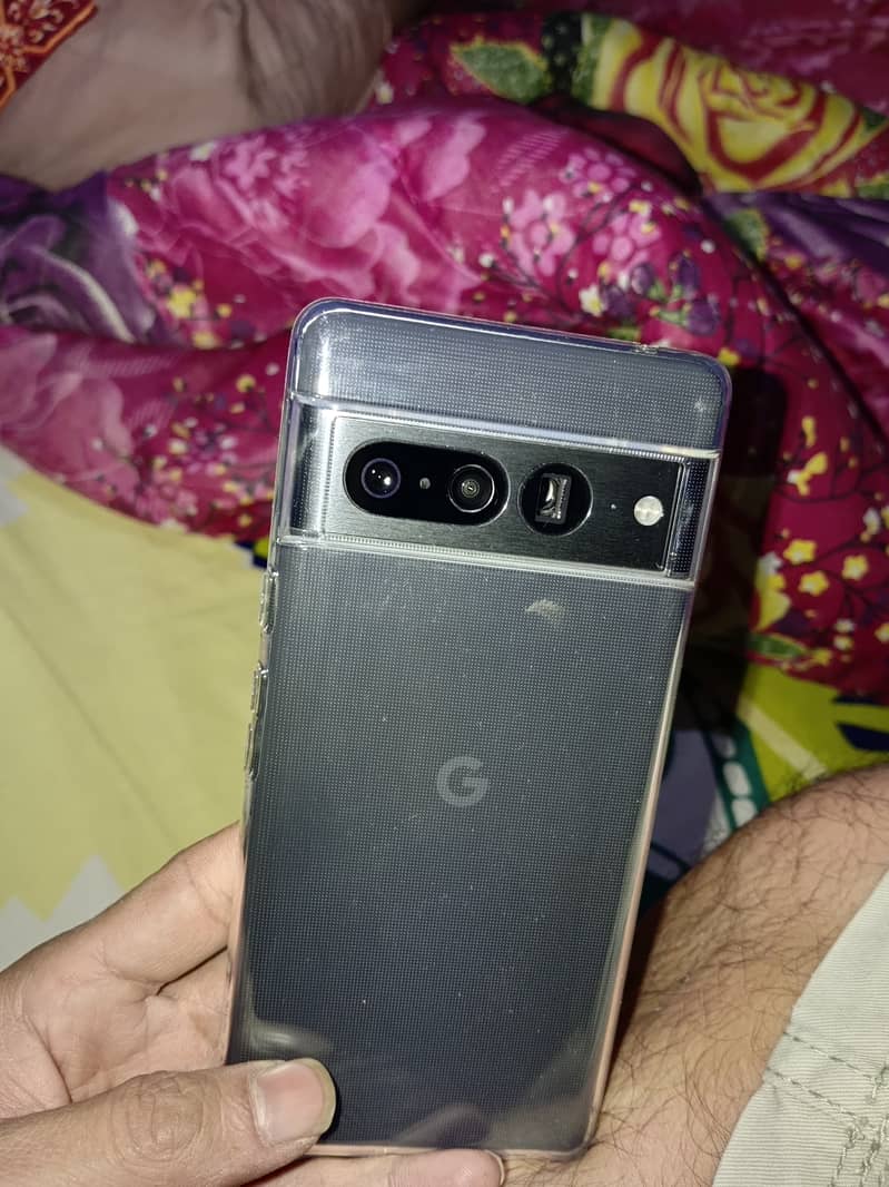 Google pixel 7pro 12GB PTA approved 10%10 new osam camra 15 update 6