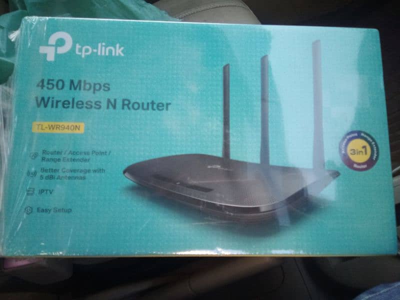 sale TP-Link router ok condition 1