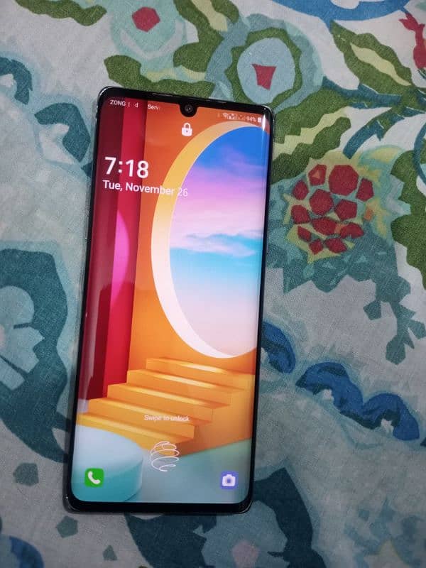 LG VELVET 5G PTA Approved 6/128gb, Amoled display 6