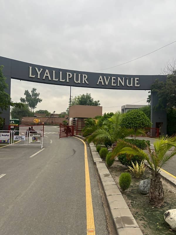 Residential Plot For Sale In Lyallpur Avenue Faisalabad 0