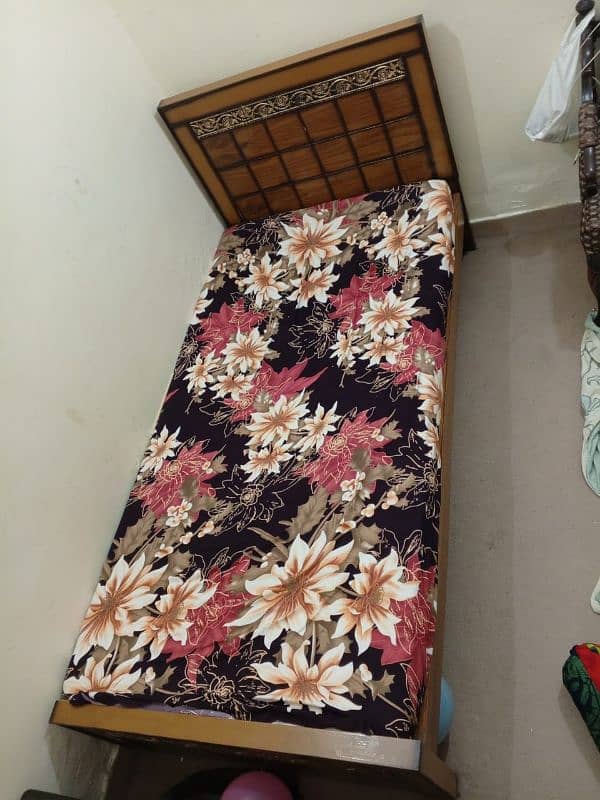 single Bed without mattress 1