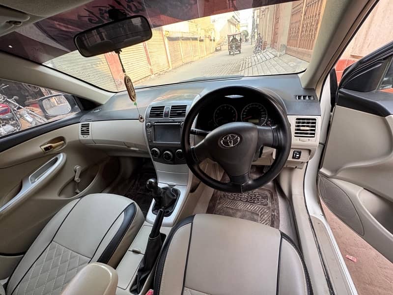 Toyota Corolla XLI 2012 8