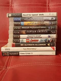 PS3 games (along with 3 others, psp, ps2, wii) Game lot