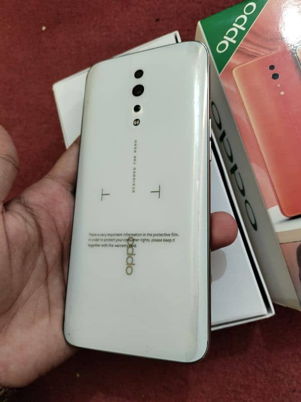 oppo Reno Z 8/512( condition 10/10 finger display urgent sell 4