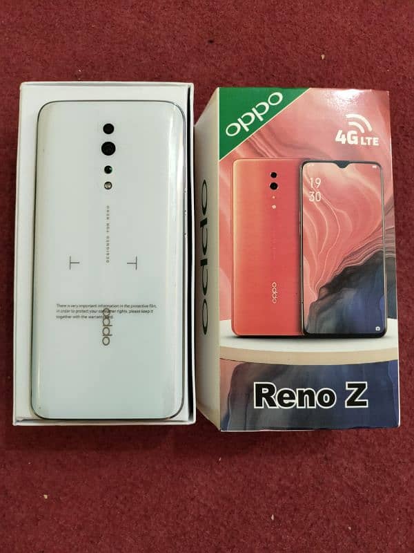 oppo Reno Z 8/512( condition 10/10 finger display urgent sell 6