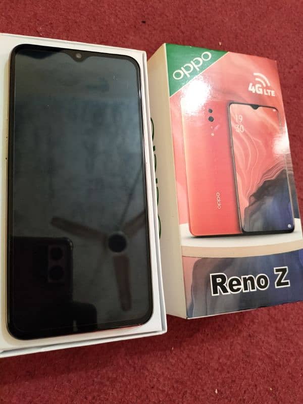 oppo Reno Z 8/512( condition 10/10 finger display urgent sell 7