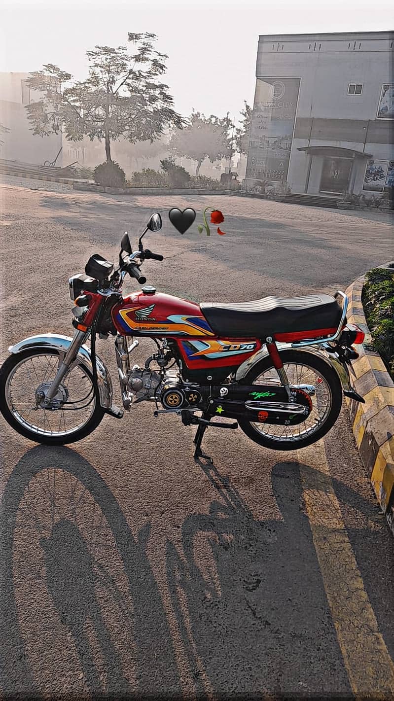 Honda CD 70 almost brand new 3