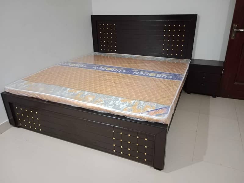 bed set/king size bed/double bed/solid bed/wooden bed set 3