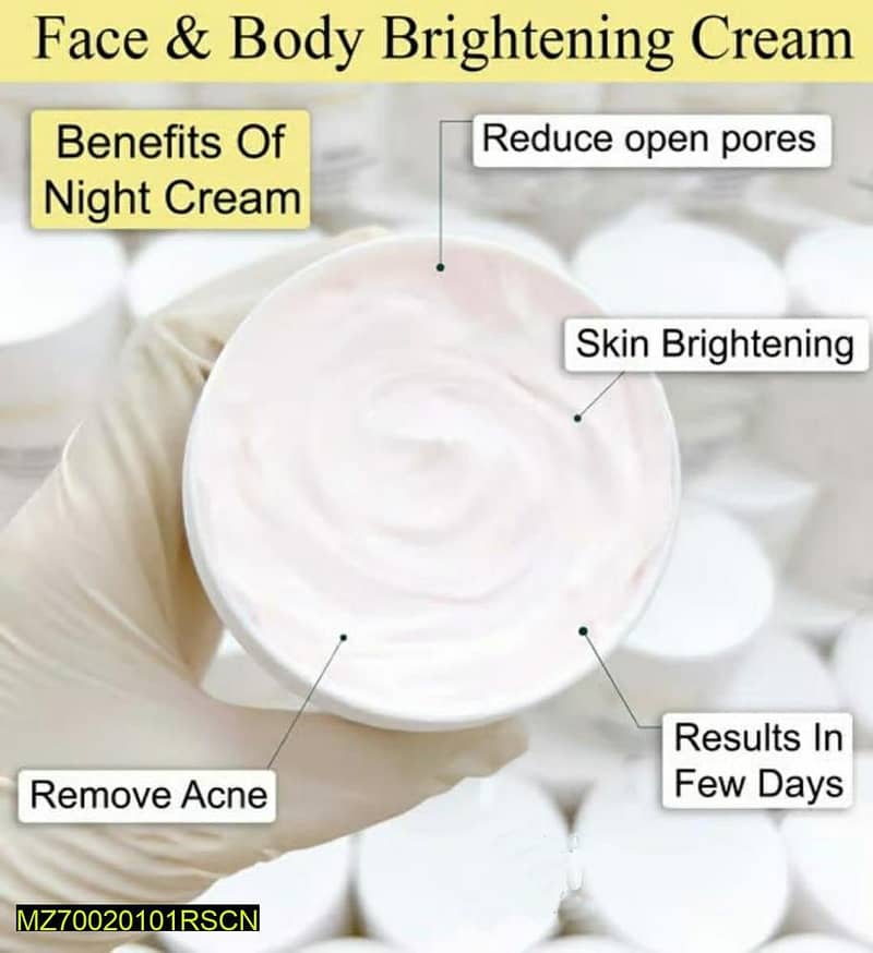 Whitening And Brightening Night Cream 2