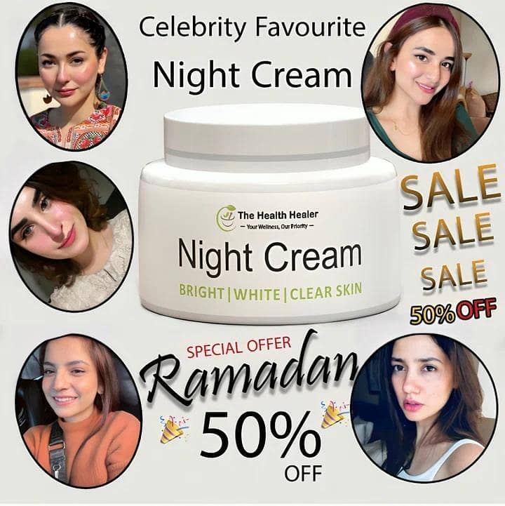 Whitening And Brightening Night Cream 5