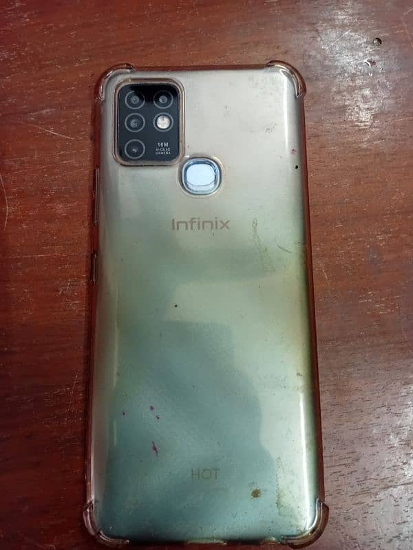 infinix Hot 10 4/128with box whatsapp/call 03445822319 2