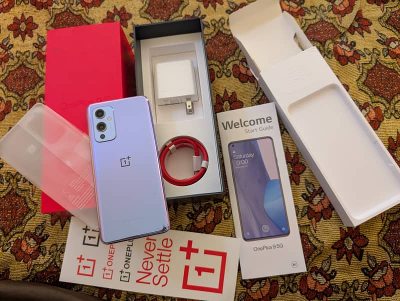 ONEPLUS 9 JUST BOX OPEN 0