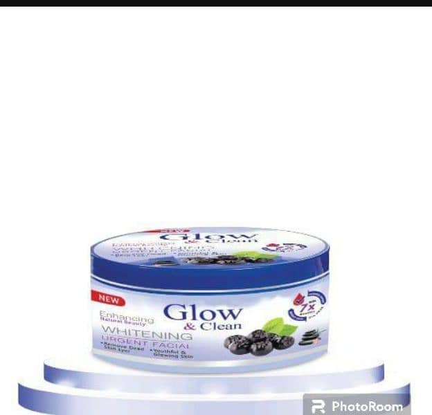 Glow and clean urgent facial bar 0