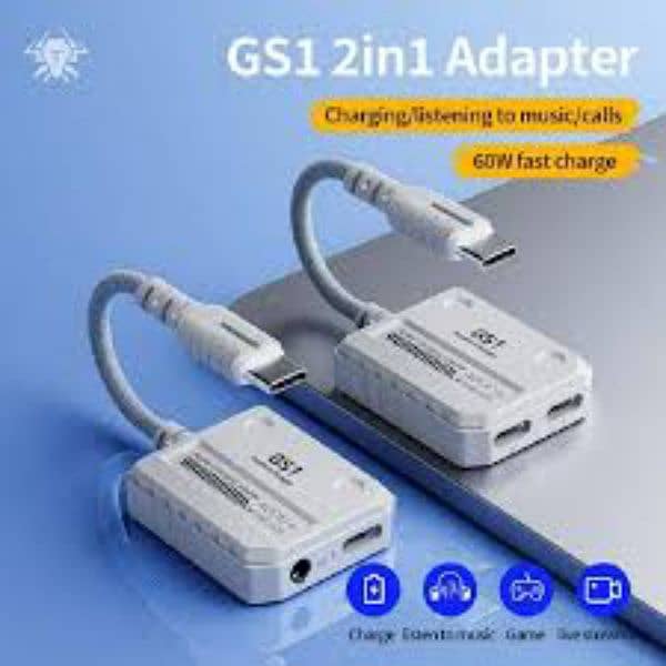 Plex ton 2 in 1 gaming splitter and charging adapter 2