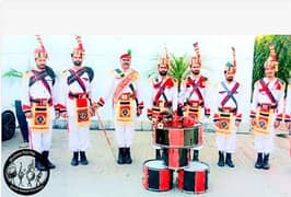 foji band baja/fauji pipe band Lahore/Dhool/ Barat/Shadi/Mehndi/Event