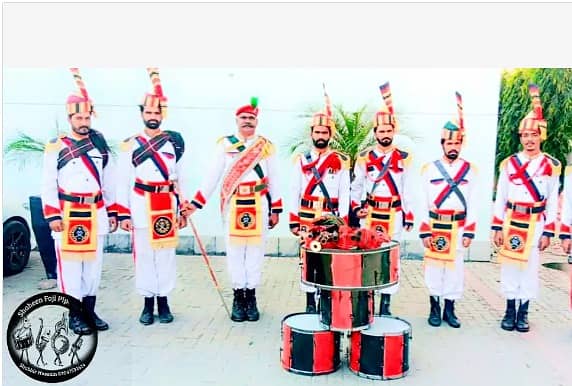 foji band baja/fauji pipe band Lahore/Dhool/ Barat/Shadi/Mehndi/Event 0