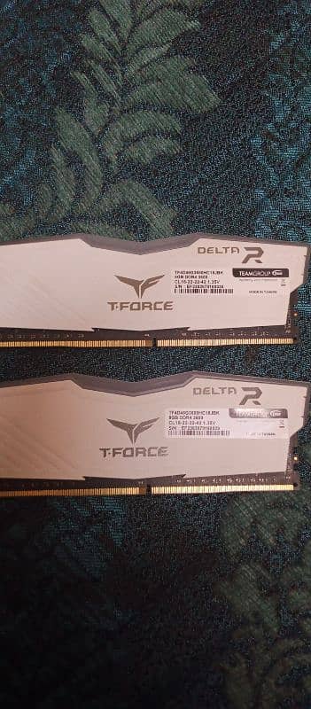 t force delta ram 8gb wali 2 hy white 1