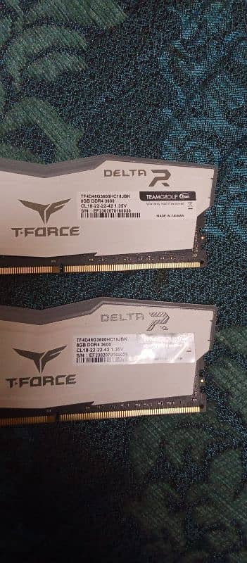 t force delta ram 8gb wali 2 hy white 2