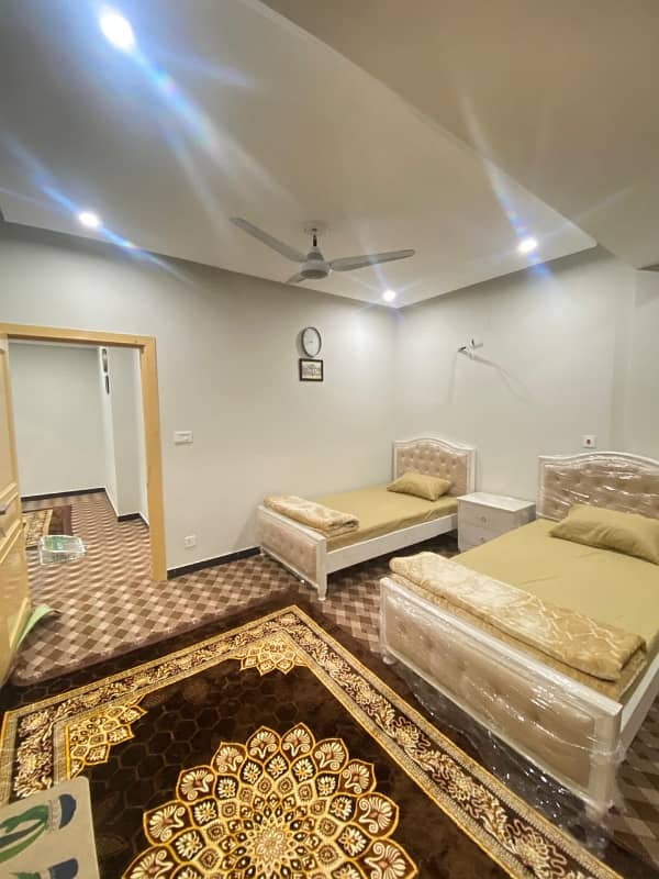 Brand new 2 Bed furnished Apartment Available For Sale in Faisal Town F-18 Islamabad. 12