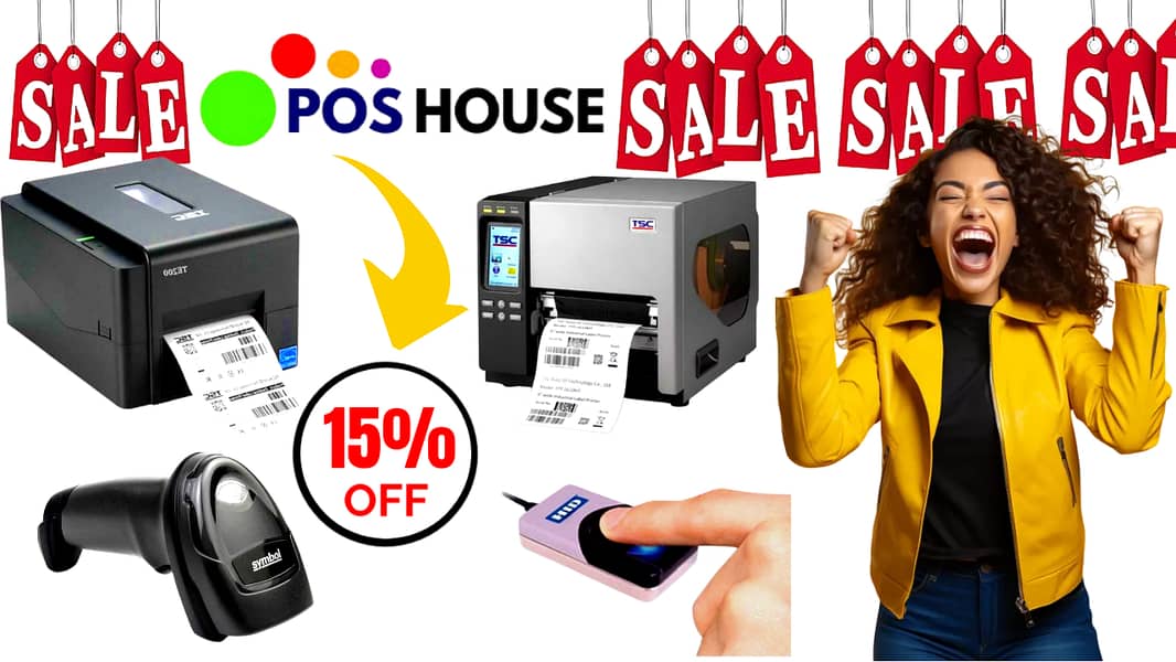 POS Printers/Thermal printers/Barcode scanners/barcode printer 0