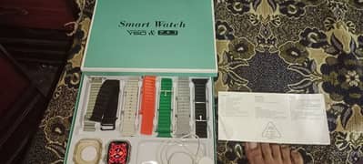 smart watch 7 stip all coler with box  1 week bettry trimming