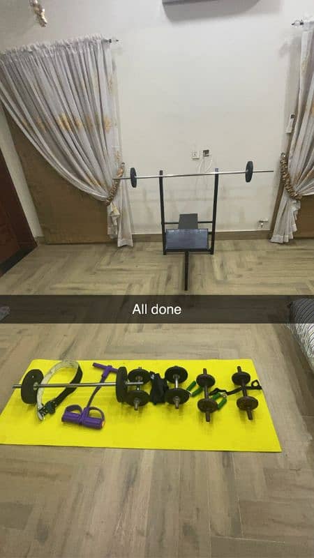 Gym setup 0