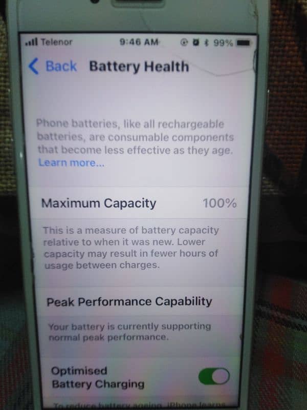 iPhone 7 128GB pta approve battery charge 10 /10 condition 6