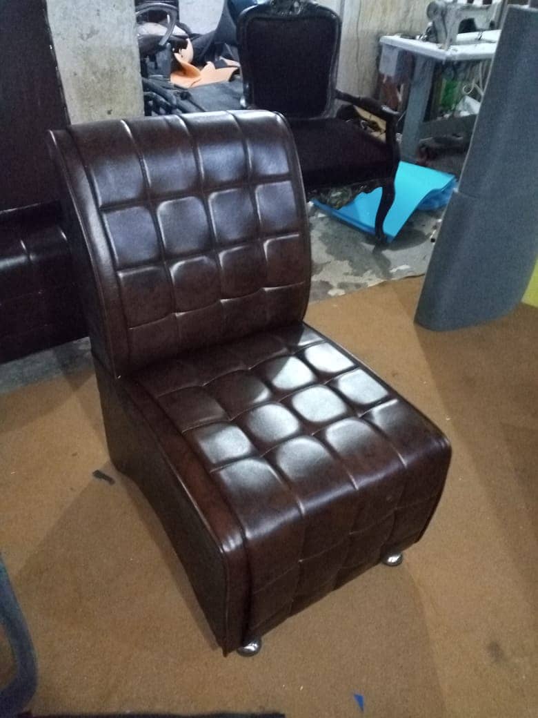 Office Chairs/Visitor Chairs/Wooden Chairs/Leather Sofa/L Shap Sofa 5