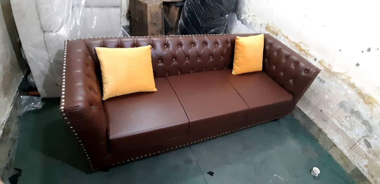 Office Chairs/Visitor Chairs/Wooden Chairs/Leather Sofa/L Shap Sofa 8