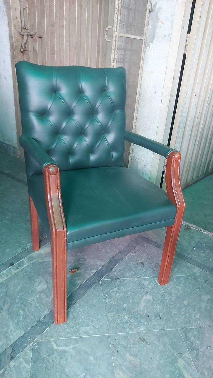 Office Chairs/Visitor Chairs/Wooden Chairs/Leather Sofa/L Shap Sofa 15