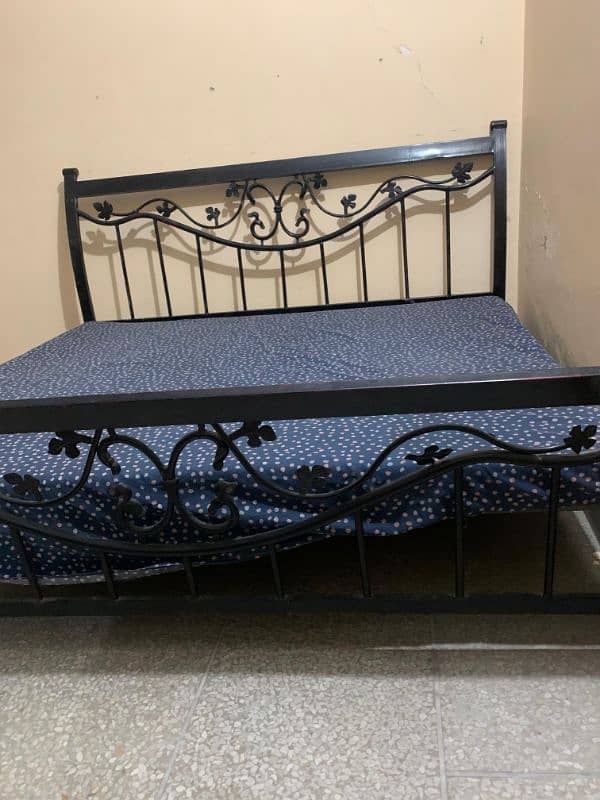 Double bed  without mattress 0