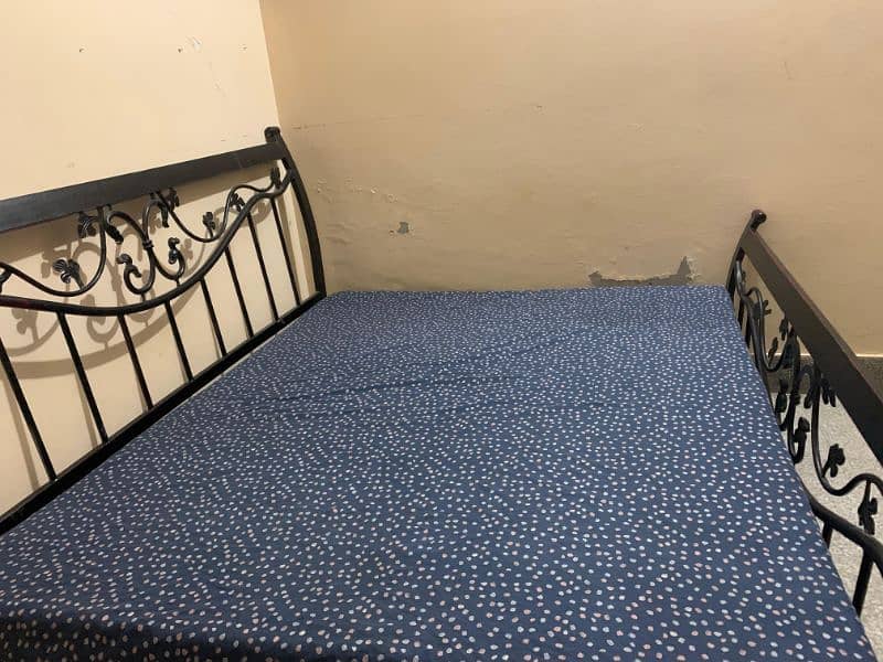 Double bed  without mattress 2