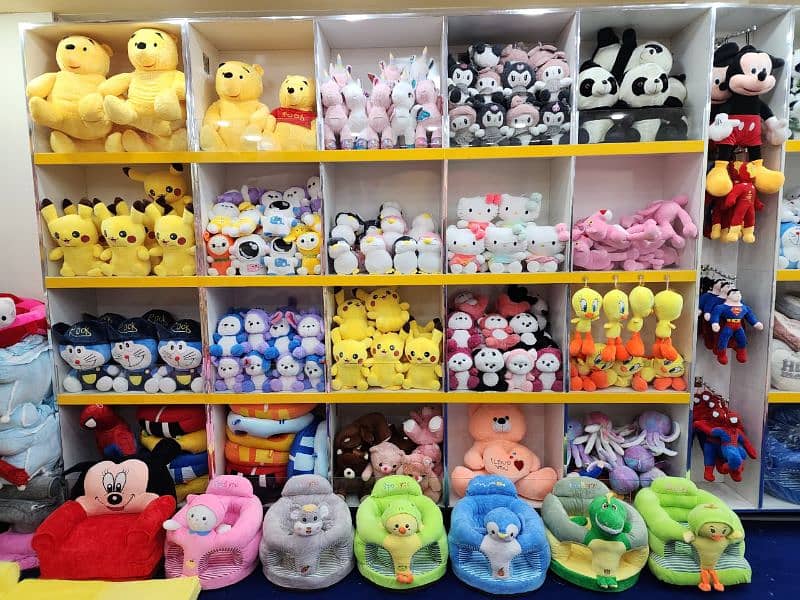 stuff toys catageries are available /whole sale/ retail 5