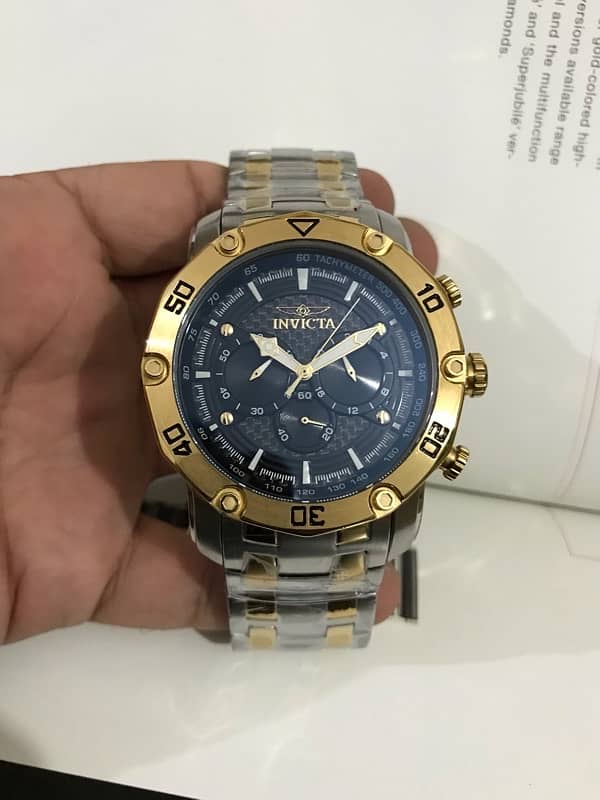 INVICTA GOLD-NEW ORIGINAL WATCH-RADO-OMEGA-ROLEX-TISSOT-TAG-CITIZEN 3