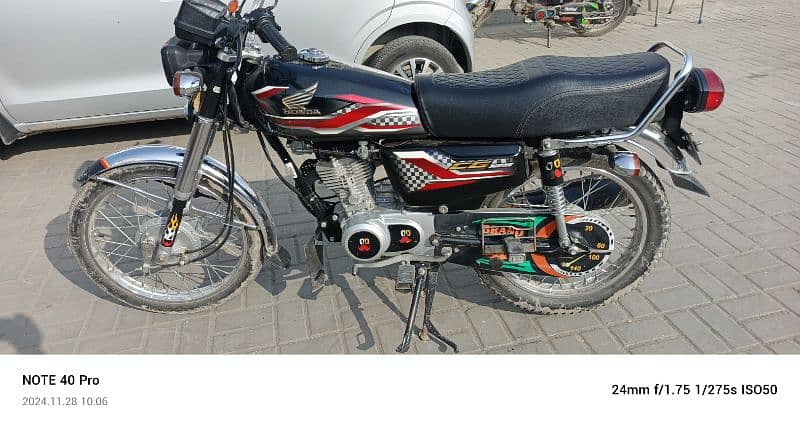 HONDA 125 ARGENT SALE 0