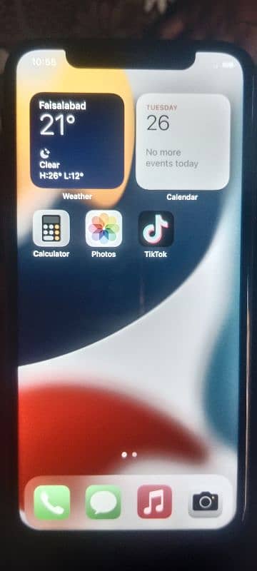 Iphone X 64 gb non PTA  4 months sim working condition good 3