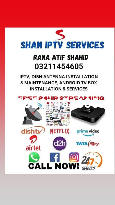 dish antenna TV sell sitting service iptv available 032114546O5 0